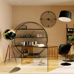 KARE Design Objet Décoratif Globe Earth Noir