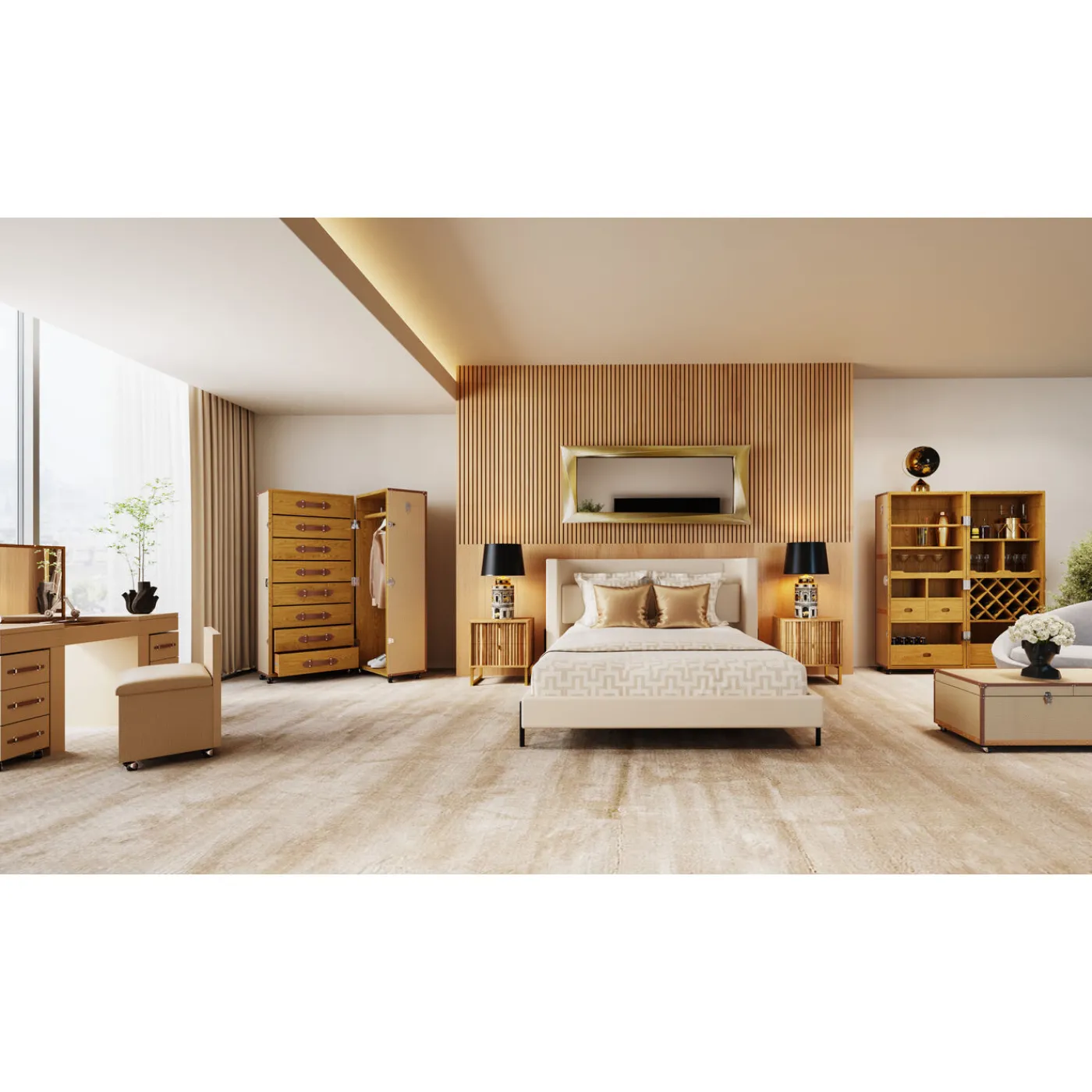 KARE Design Objet Décoratif Globe Top Dore 47Cm