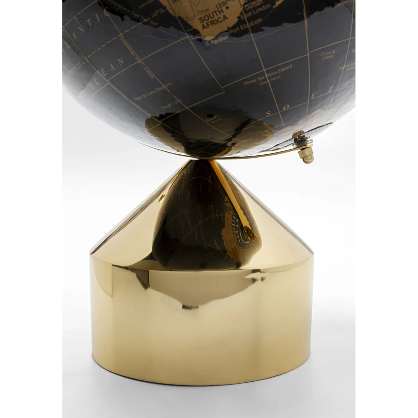 KARE Design Objet Décoratif Globe Top Dore 47Cm