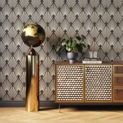 KARE Design Objet Décoratif Globe Top Dore 132Cm