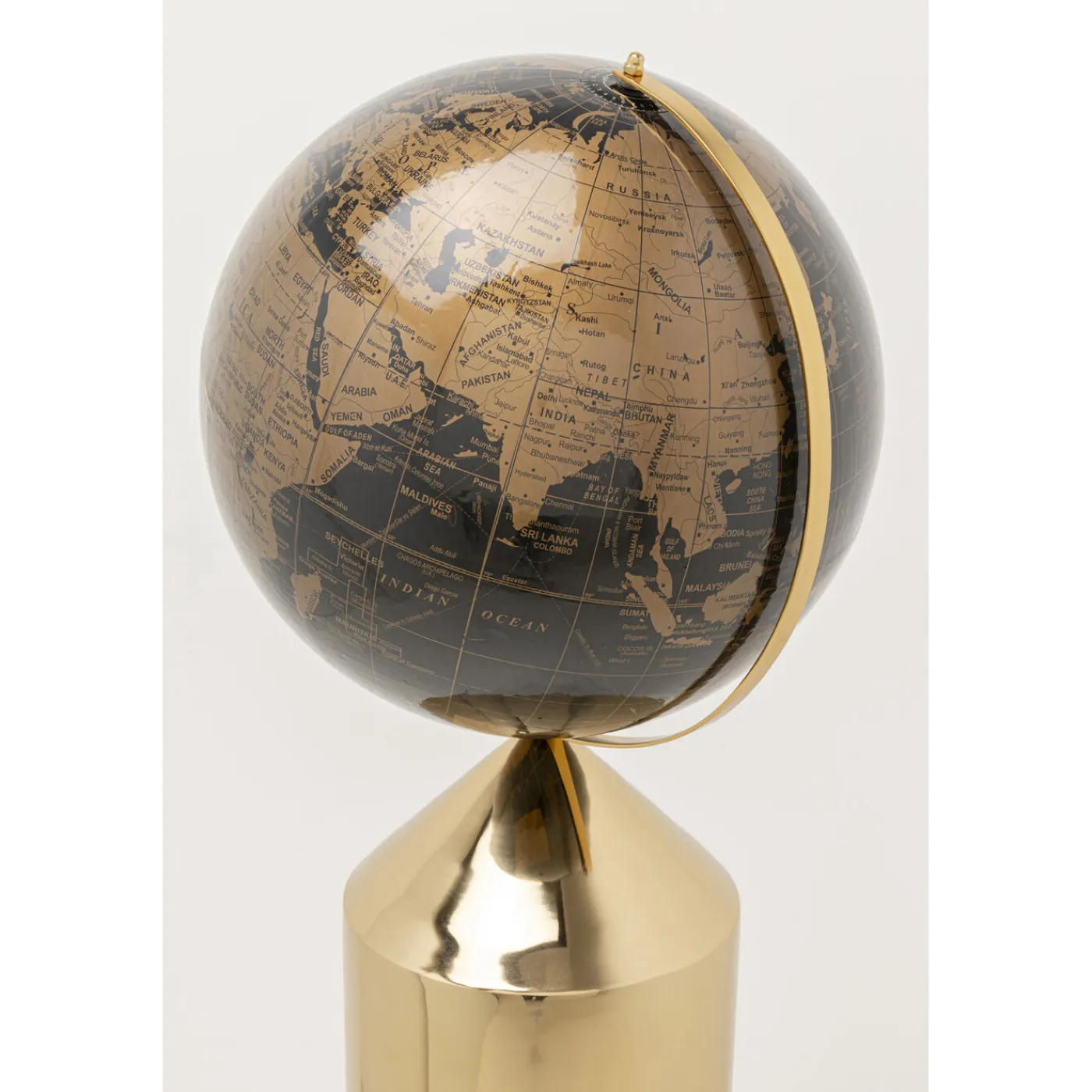 KARE Design Objet Décoratif Globe Top Dore 132Cm
