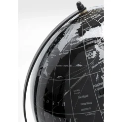 KARE Design Objet Décoratif Globe Top Noir 40Cm