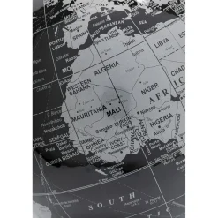 KARE Design Objet Décoratif Globe Top Noir 40Cm