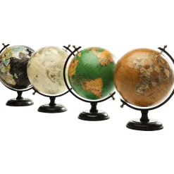 KARE Design Objet Décoratif Globe Vintage Ass.