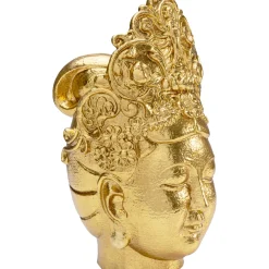 KARE Design Objet Décoratif Goddess Head Dore 39Cm