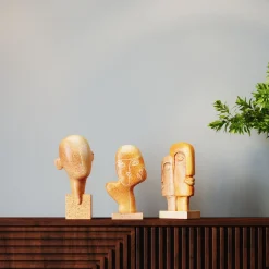 KARE Design Objet Décoratif Half A Face 30Cm