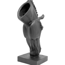 KARE Design Objet Décoratif Horse Face Noir 72Cm