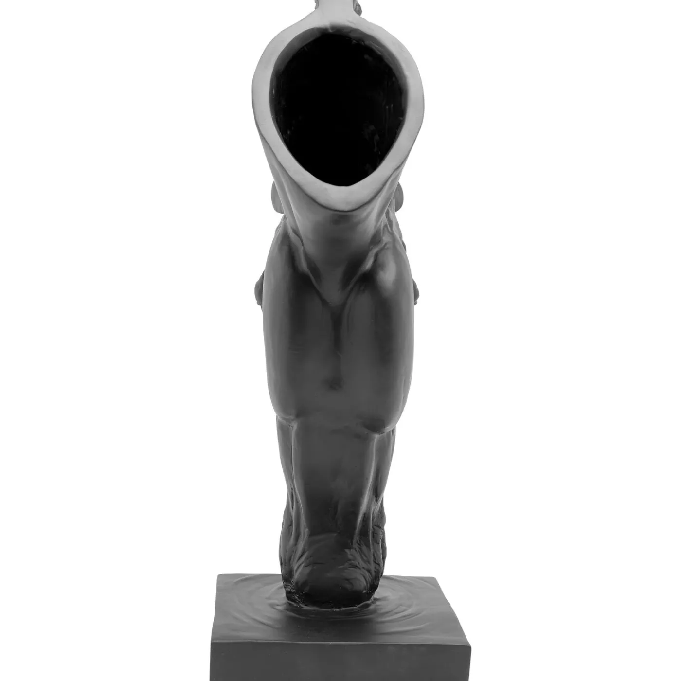 KARE Design Objet Décoratif Horse Face Noir 72Cm
