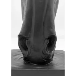 KARE Design Objet Décoratif Horse Face Noir 72Cm