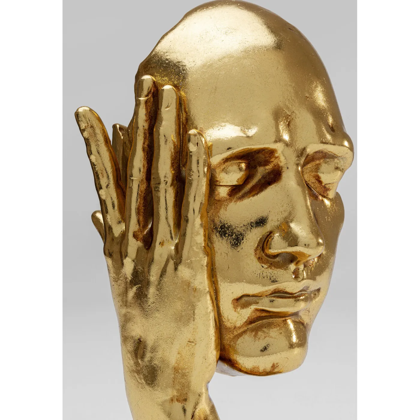 KARE Design Objet Décoratif In My Mind Dore 30Cm