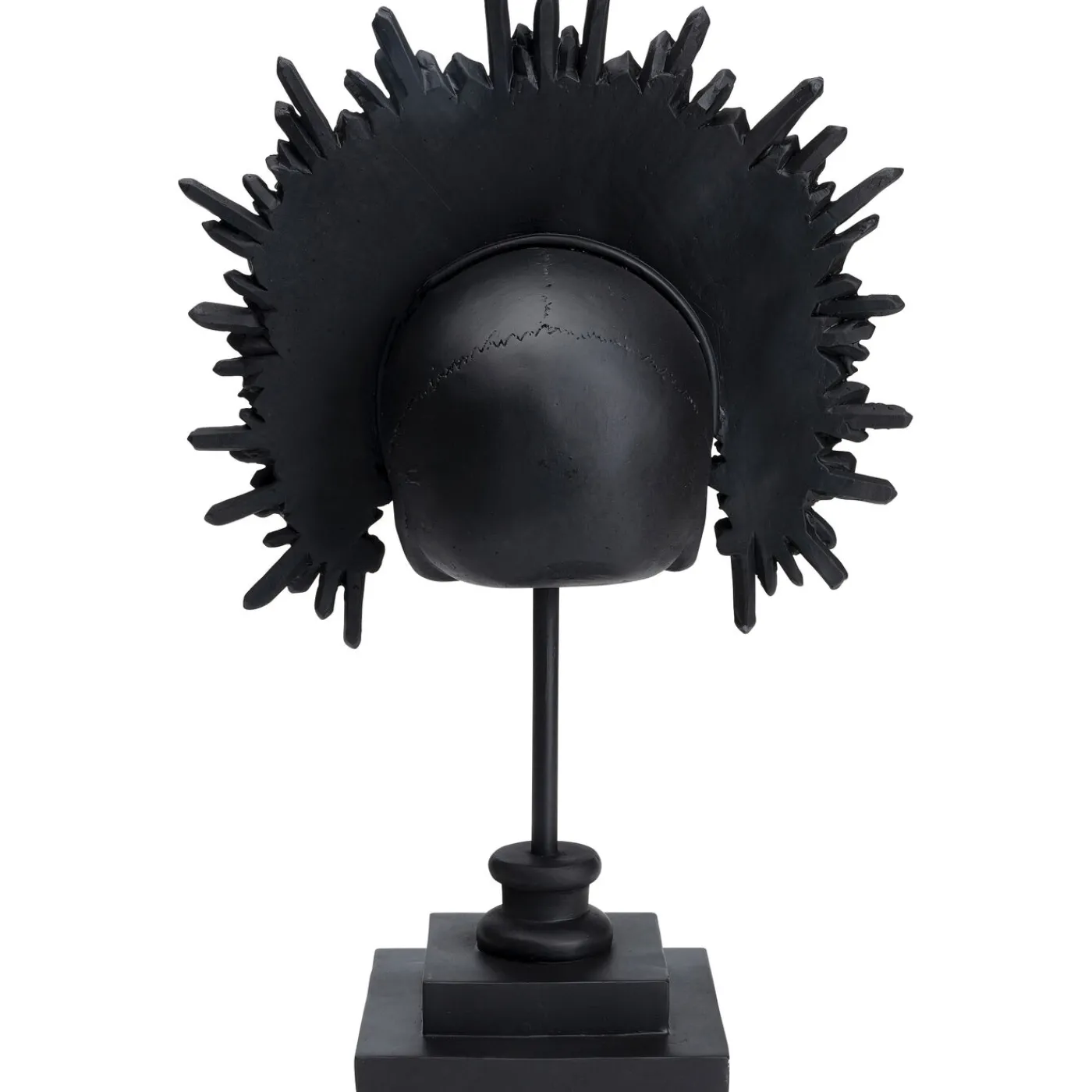 KARE Design Objet Décoratif King Skull Noir 49Cm