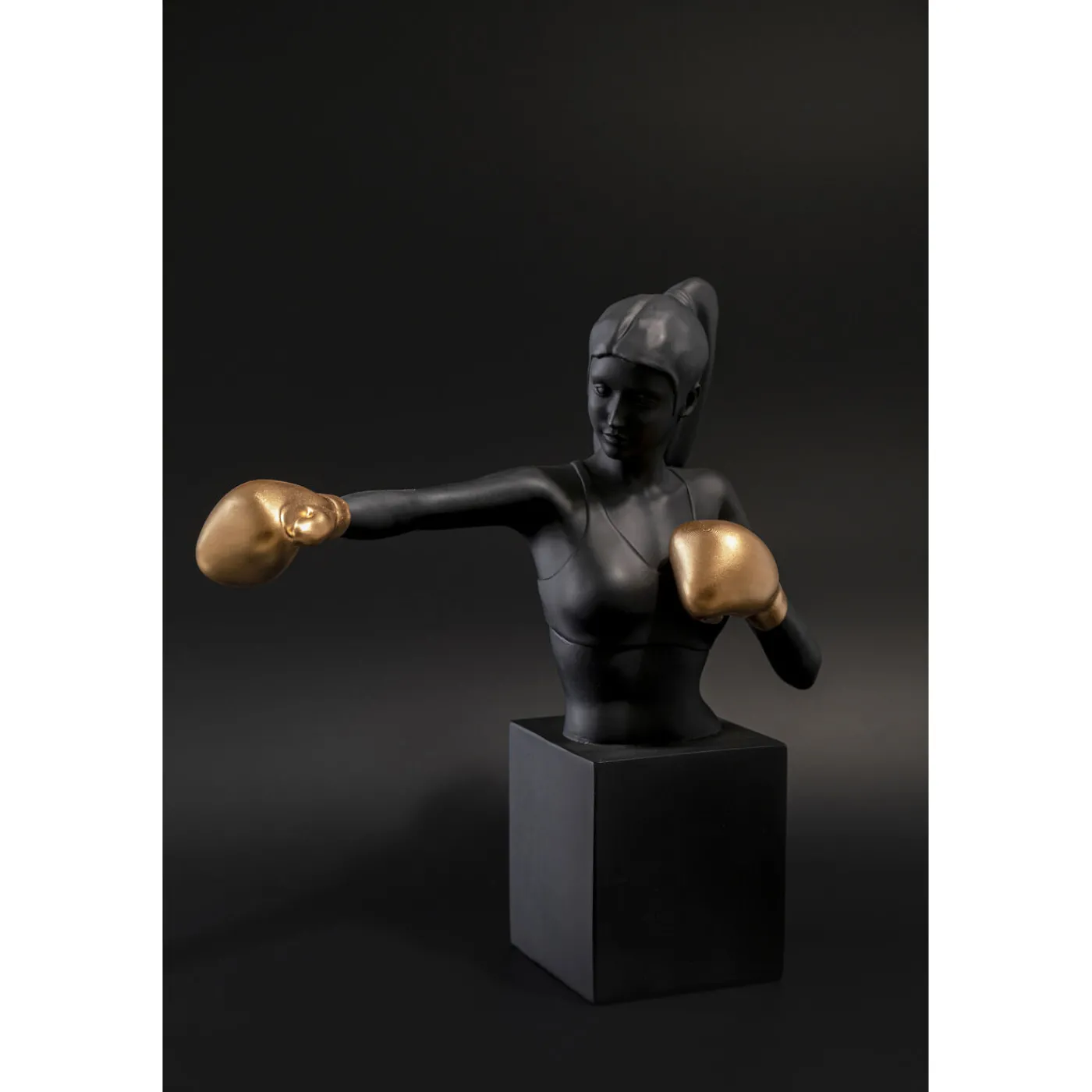 KARE Design Objet Décoratif Lady Balboa 40Cm