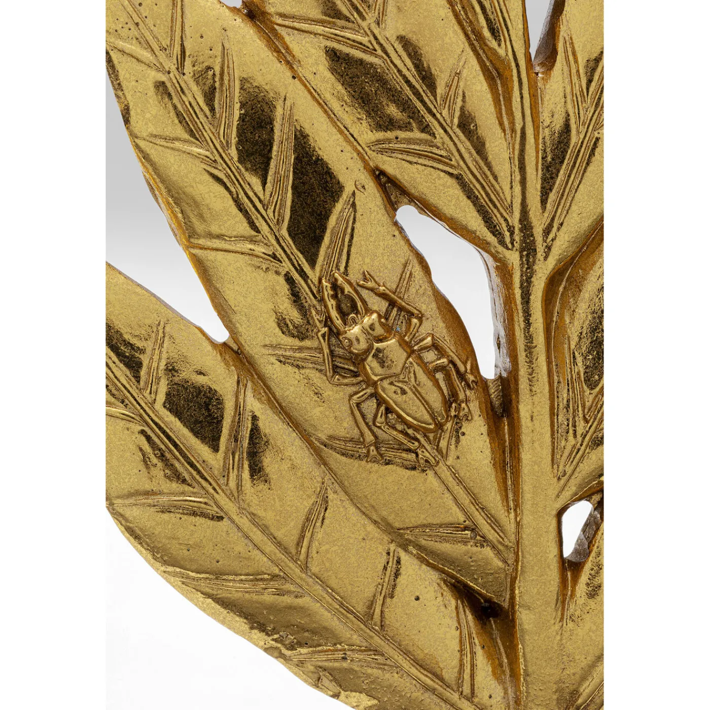 KARE Design Objet Décoratif Leaves Dore 25Cm