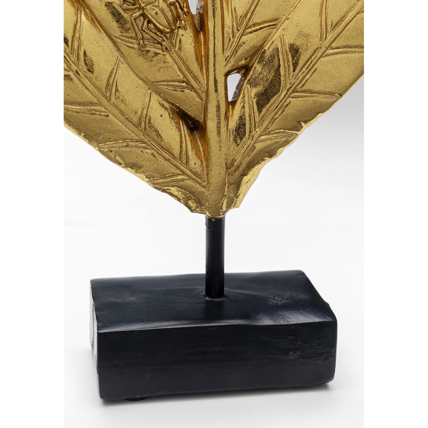 KARE Design Objet Décoratif Leaves Dore 25Cm