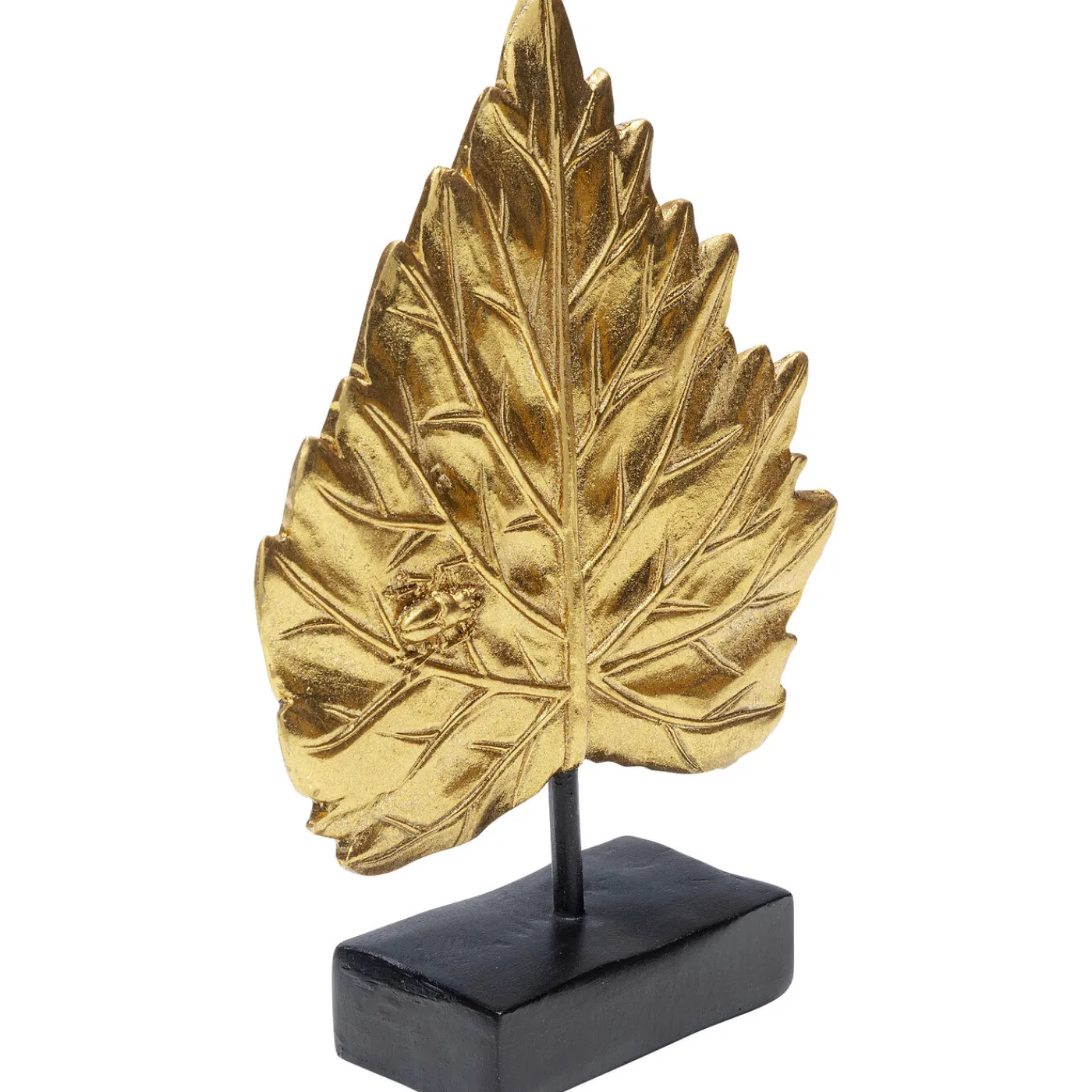 KARE Design Objet Décoratif Leaves Dore 22Cm