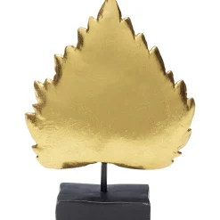 KARE Design Objet Décoratif Leaves Dore 22Cm