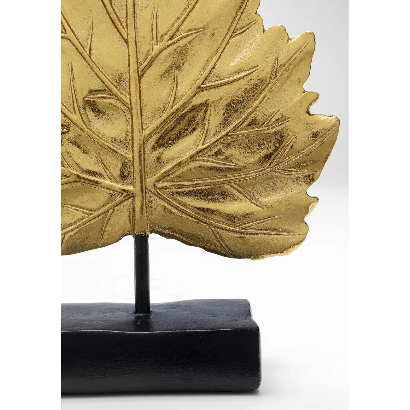 KARE Design Objet Décoratif Leaves Dore 22Cm