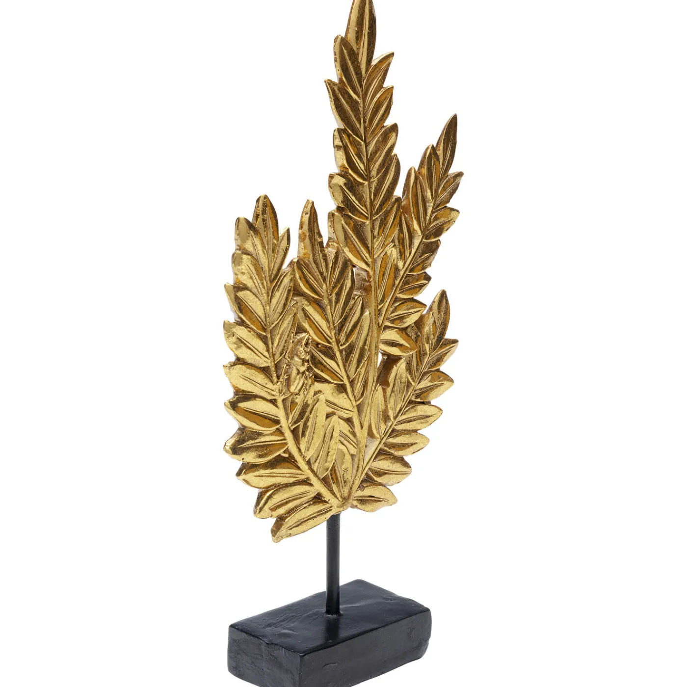 KARE Design Objet Décoratif Leaves Dore 30Cm