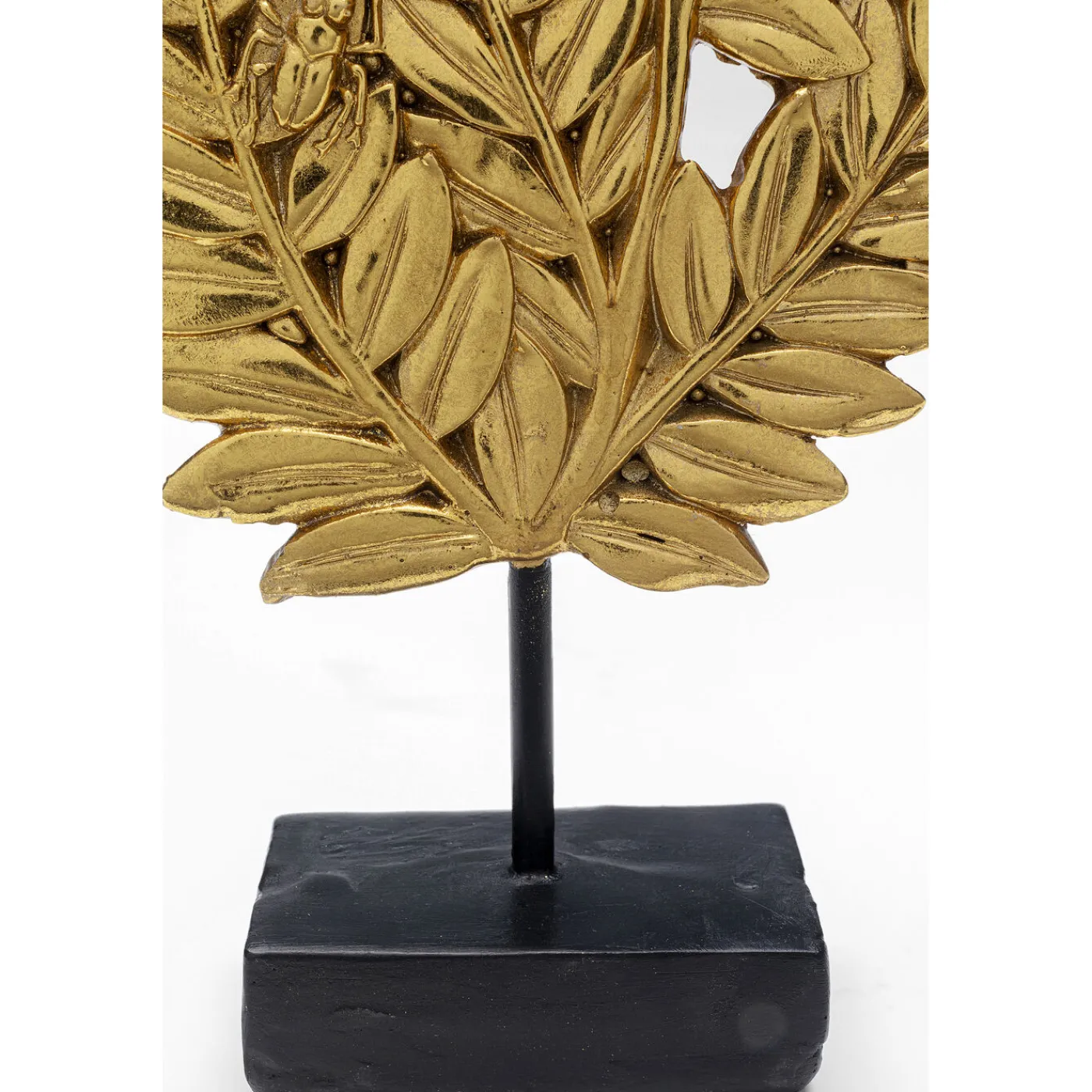 KARE Design Objet Décoratif Leaves Dore 30Cm