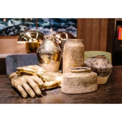 KARE Design Objet Décoratif Mano Dore 35Cm