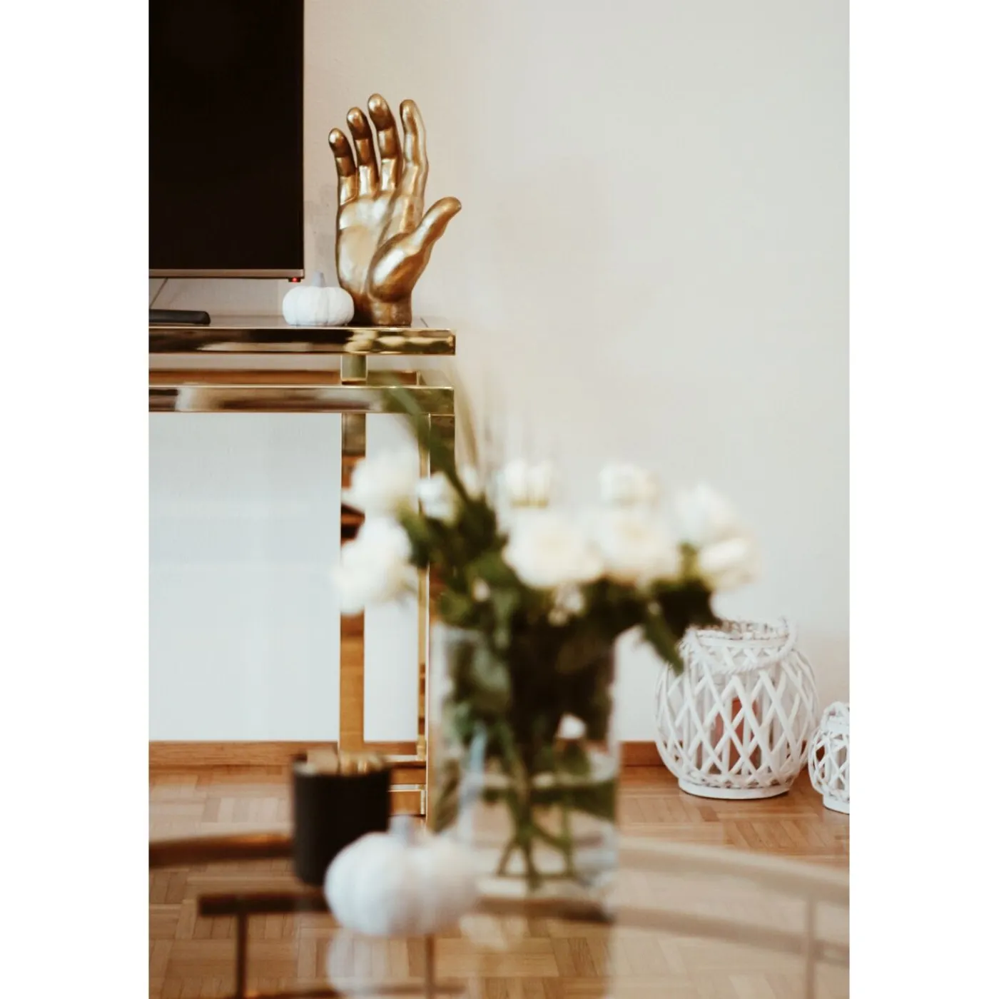 KARE Design Objet Décoratif Mano Dore 35Cm