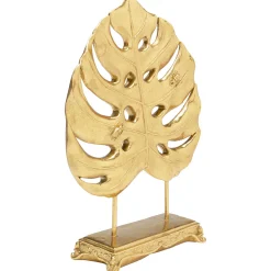 KARE Design Objet Décoratif Monstera Leaf Dore 36Cm