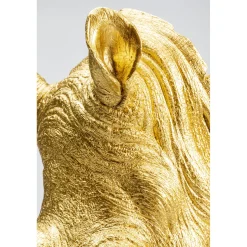 KARE Design Objet Décoratif Rhino Dore 51Cm