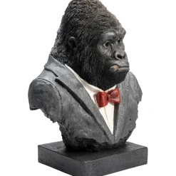 KARE Design Objet Décoratif Smoking Gorilla 48Cm