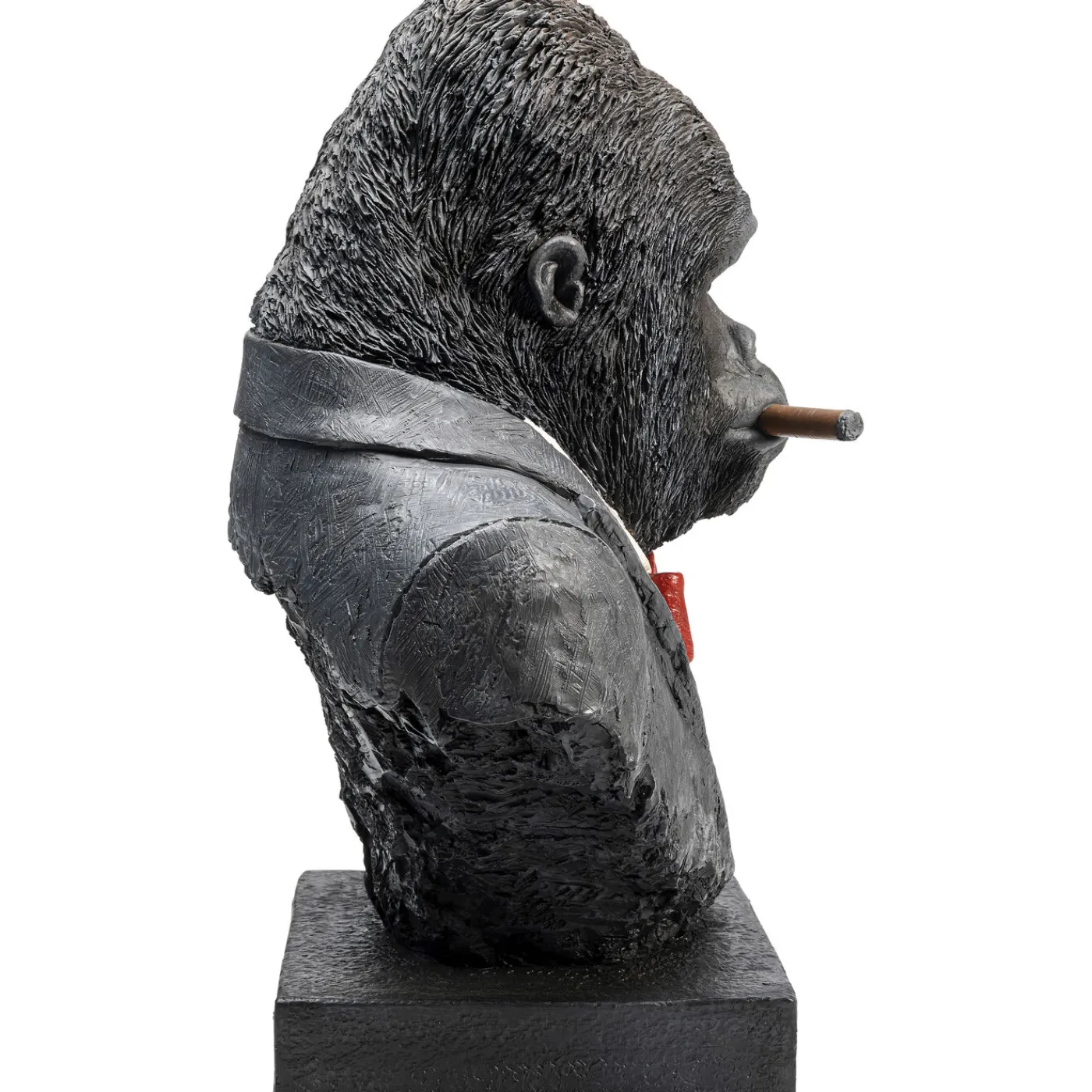 KARE Design Objet Décoratif Smoking Gorilla 48Cm