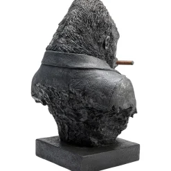 KARE Design Objet Décoratif Smoking Gorilla 48Cm