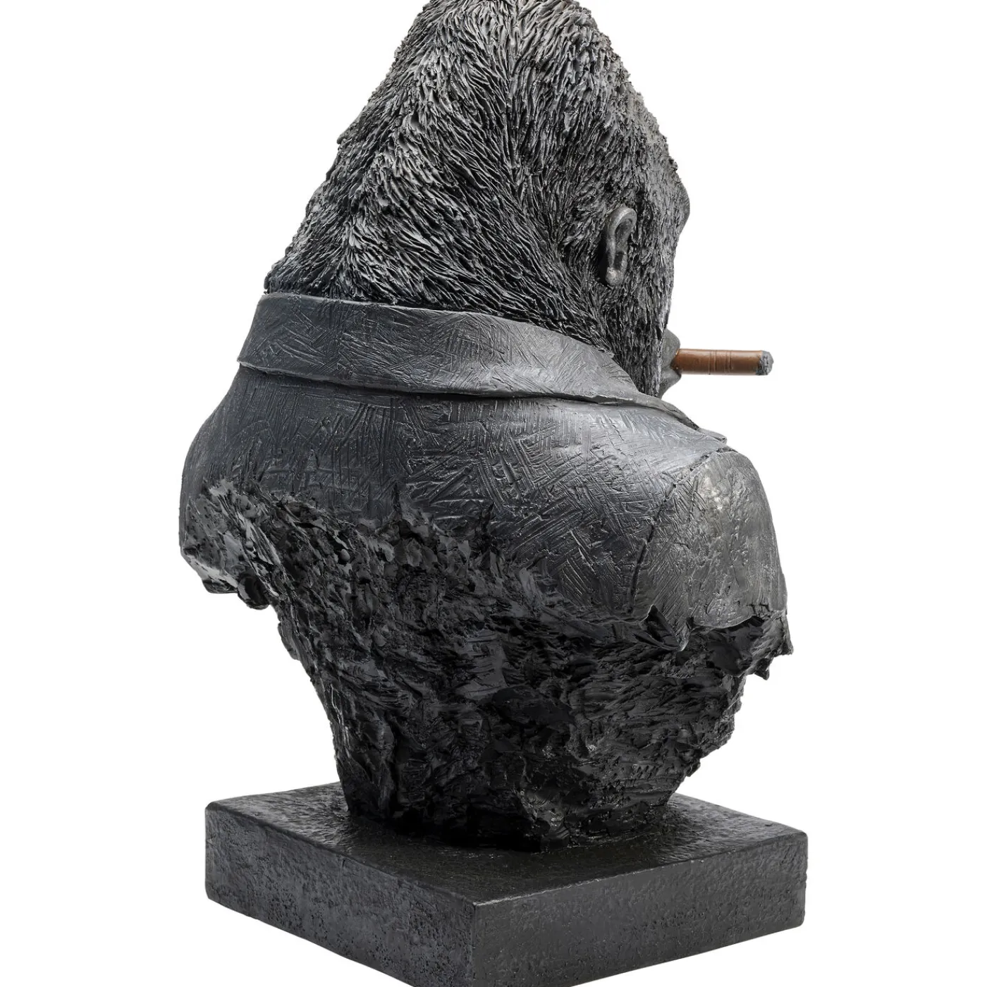 KARE Design Objet Décoratif Smoking Gorilla 48Cm
