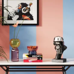 KARE Design Objet Décoratif Thinking Gorilla Head 49Cm