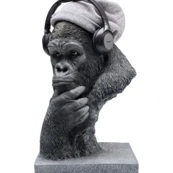 KARE Design Objet Décoratif Thinking Gorilla Head 49Cm