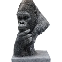 KARE Design Objet Décoratif Thinking Gorilla Head 49Cm