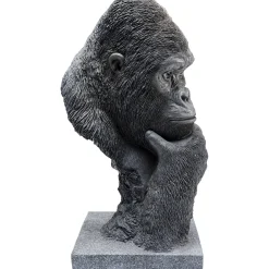 KARE Design Objet Décoratif Thinking Gorilla Head 49Cm