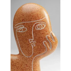 KARE Design Objet Décoratif Thought Marron 27Cm