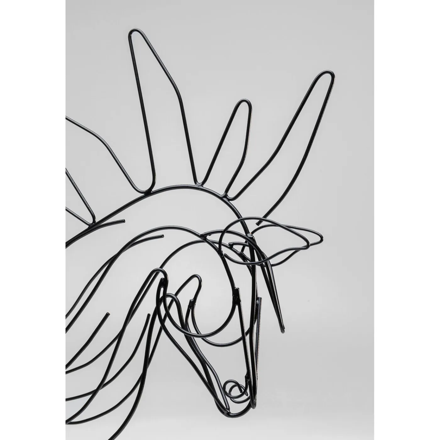 KARE Design Objet Décoratif Wire Horse 51Cm
