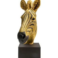 KARE Design Objet Décoratif Zebra Dore 35Cm