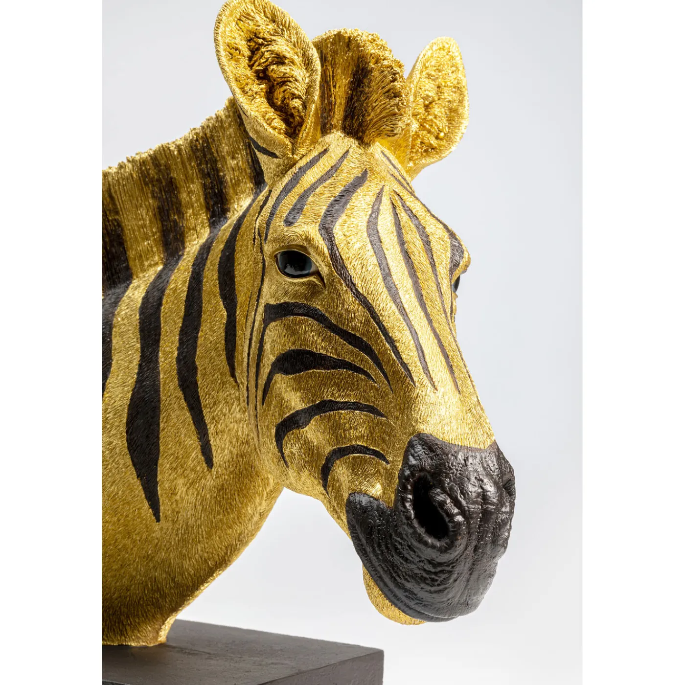KARE Design Objet Décoratif Zebra Dore 35Cm