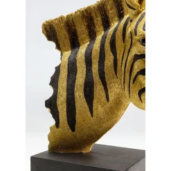 KARE Design Objet Décoratif Zebra Dore 35Cm