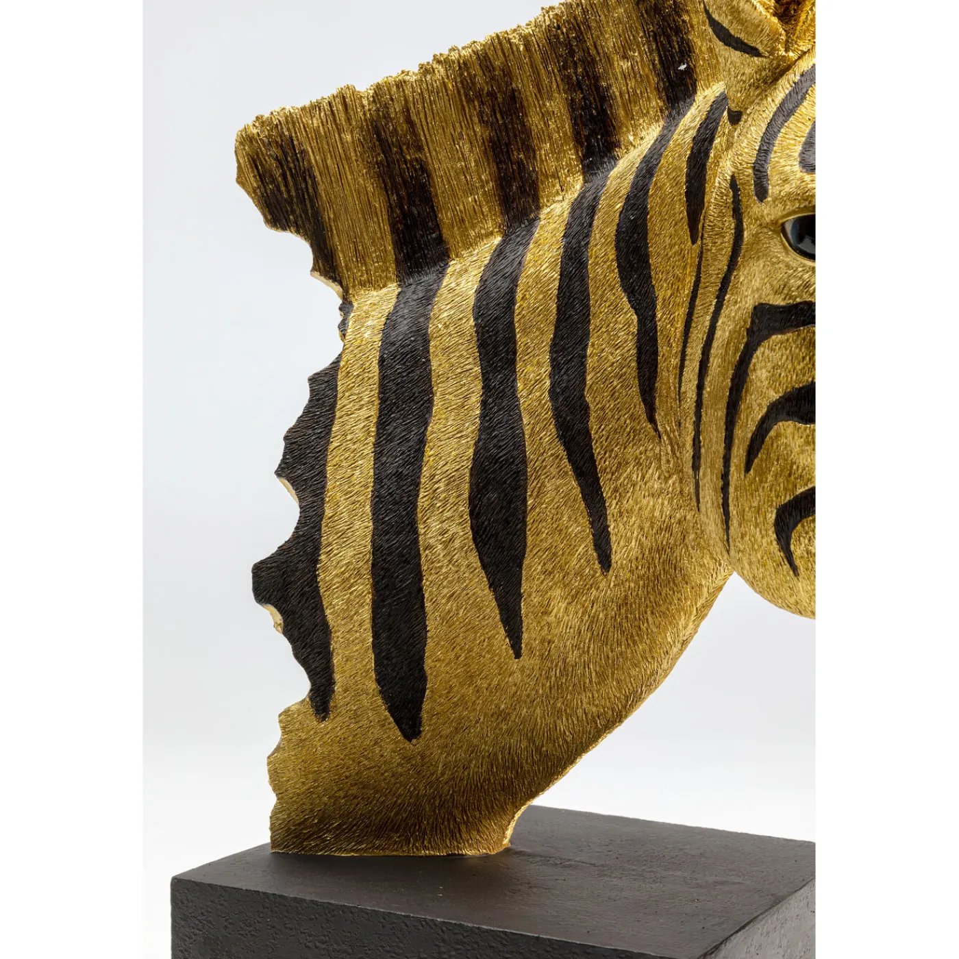 KARE Design Objet Décoratif Zebra Dore 35Cm