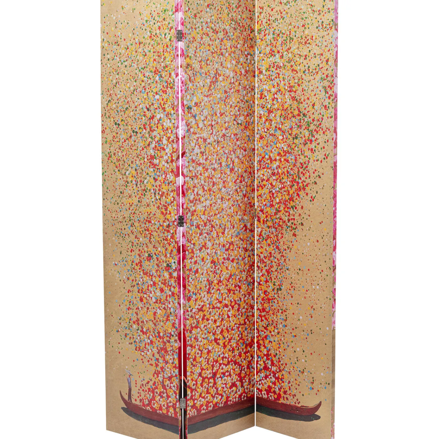 KARE Design Paravent Flower Couple Vs Flower Boat 120X180