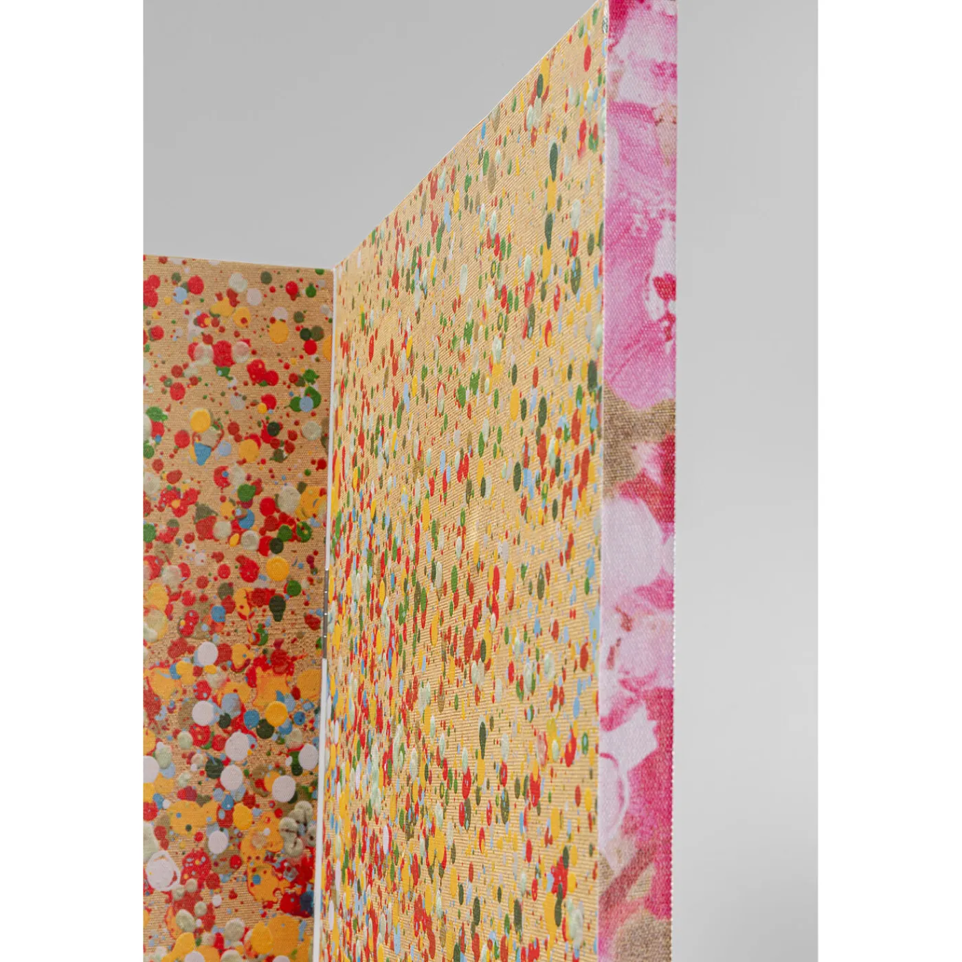 KARE Design Paravent Flower Couple Vs Flower Boat 120X180