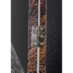 KARE Design Paravent King Lion Vs Cat Girl 120X180