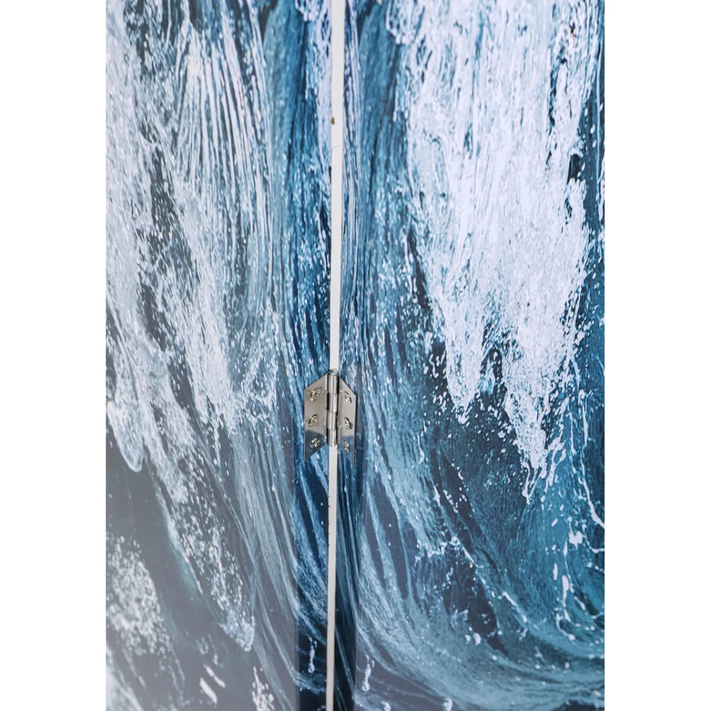 KARE Design Paravent Triptychon Wave Vs Palms 120X180