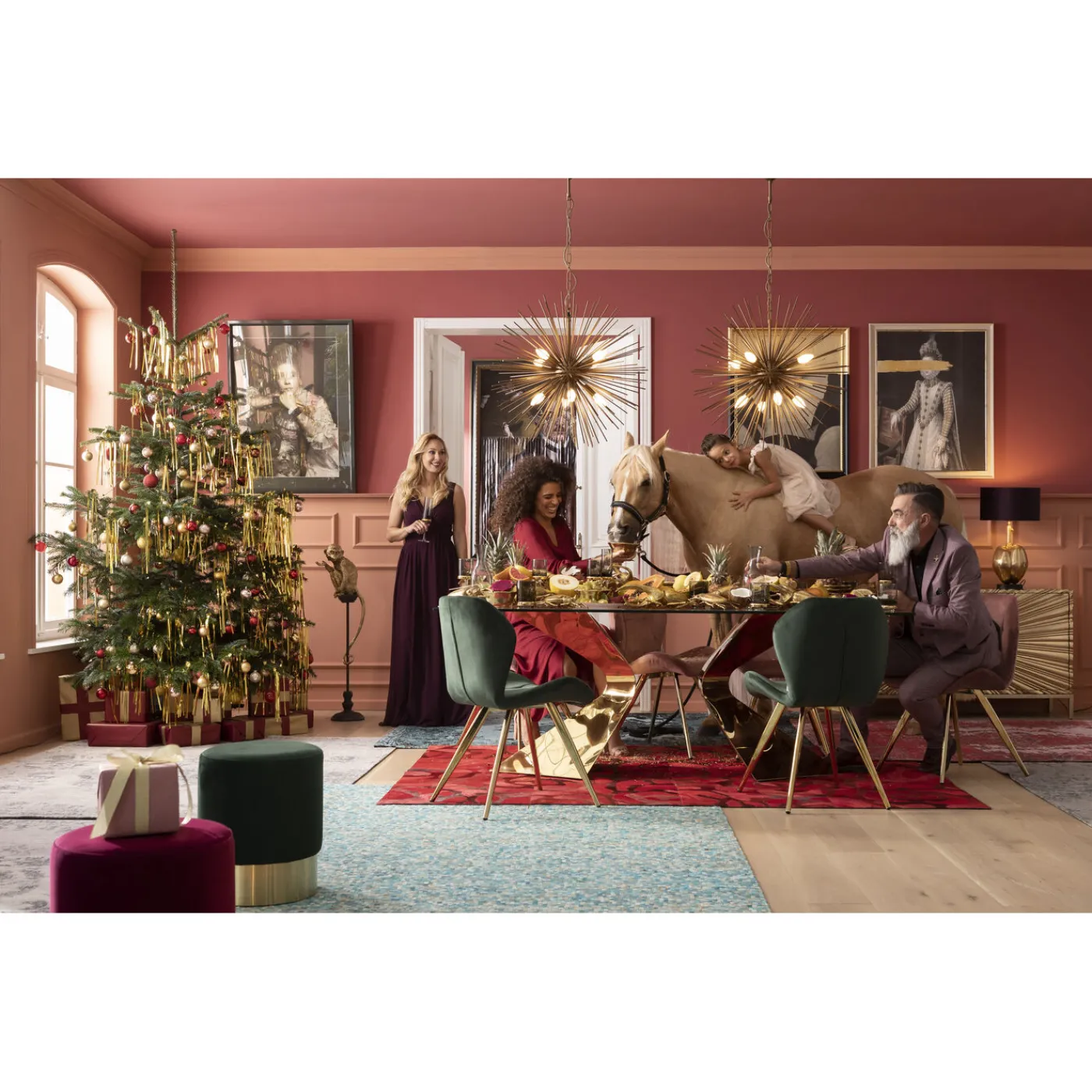 KARE Design Peinture A L Huile Frame Incognito Baroness 80X100