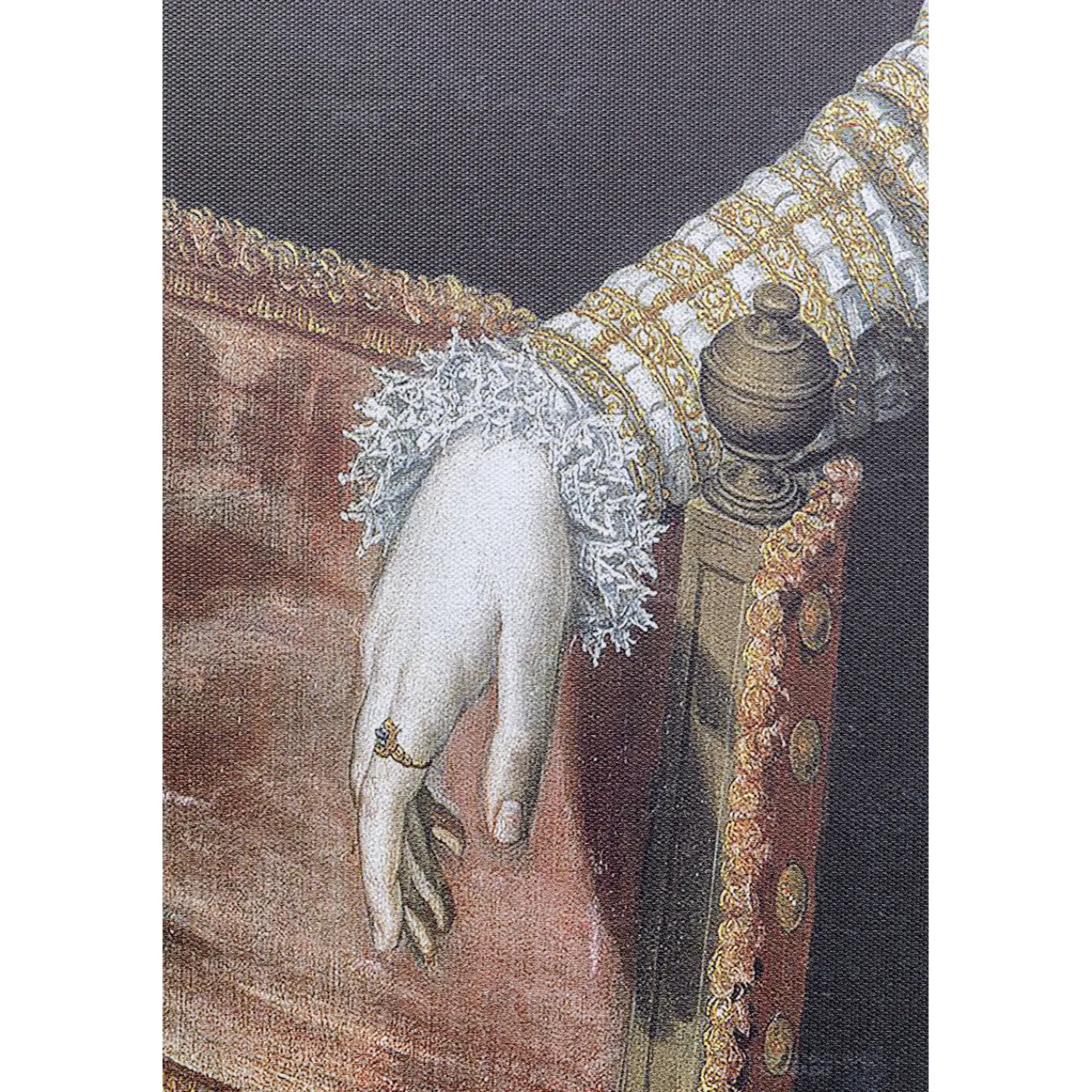 KARE Design Peinture A L Huile Frame Incognito Baroness 80X100