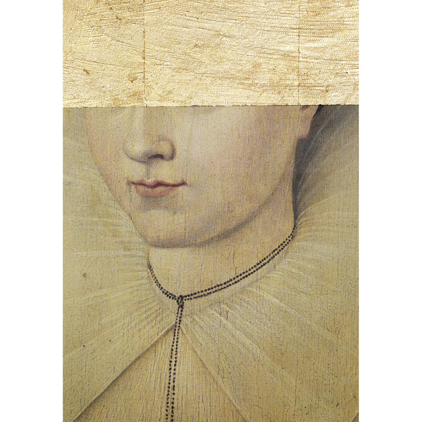 KARE Design Peinture A L Huile Frame Incognito Lady 80X100Cm