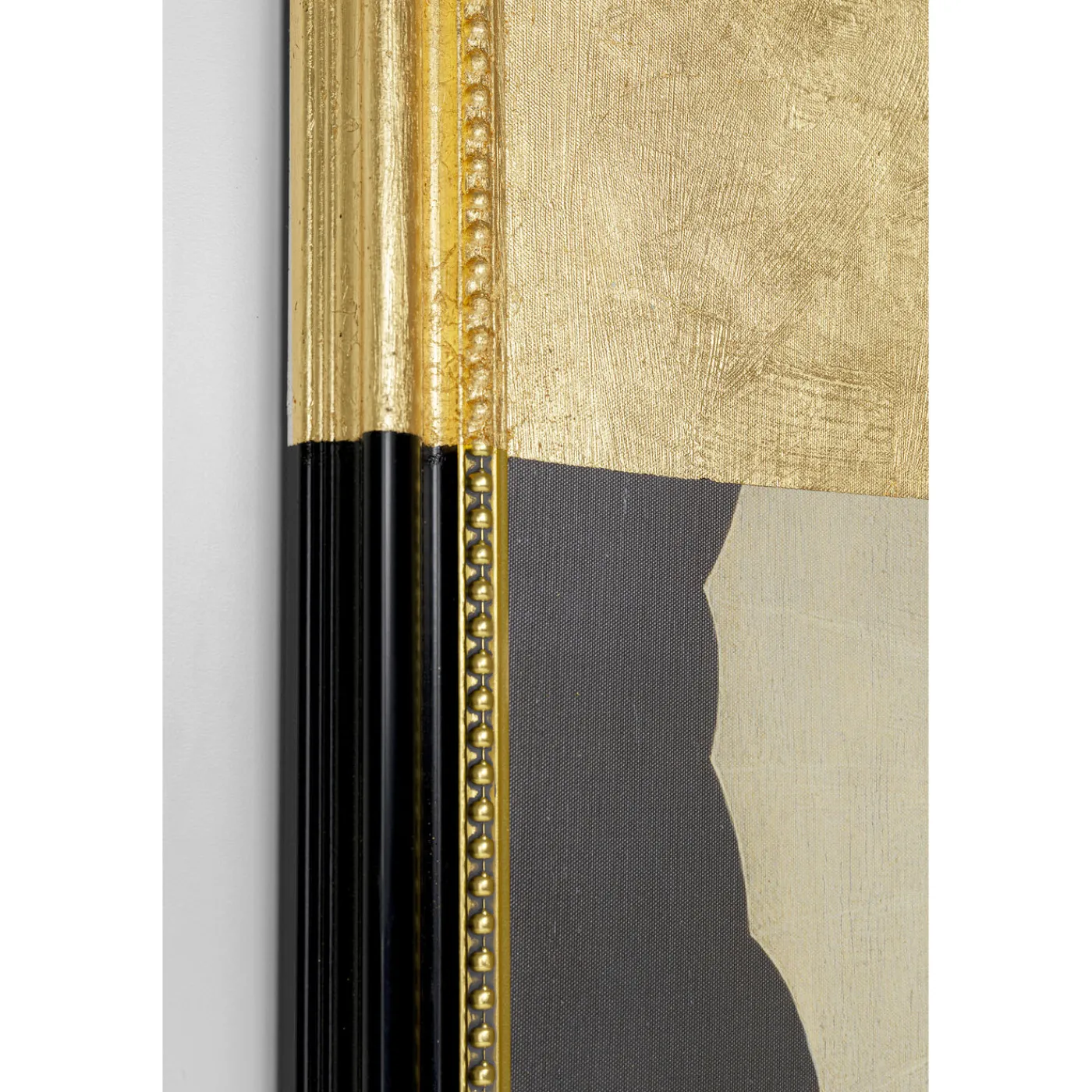 KARE Design Peinture A L Huile Frame Incognito Lady 80X100Cm