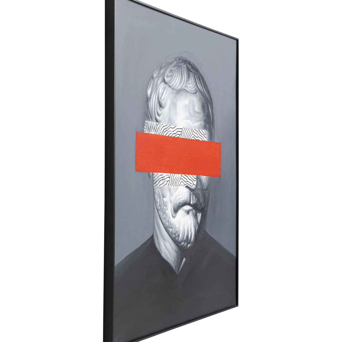 KARE Design Peinture A L Huile Frame Incognito Philosophy 80X1